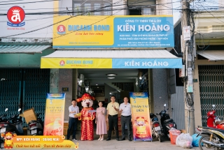 DUCANH BOND TẠI QUẢNG NGÃI – TRAO QUÀ TẾT NHÀ PHÂN PHỐI KIÊN HOÀNG